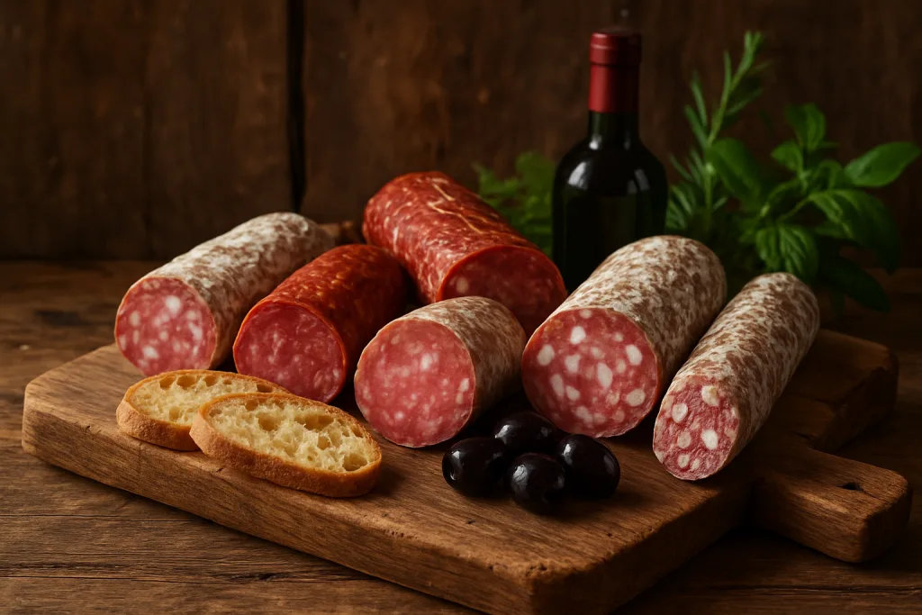 explorez l'univers riche et savoureux du saucisson italien, un véritable voyage gustatif qui éveille les sens. découvrez les secrets de fabrication, les traditions régionales et les différentes variétés qui font la renommée de cette pièce maîtresse de la charcuterie italienne.