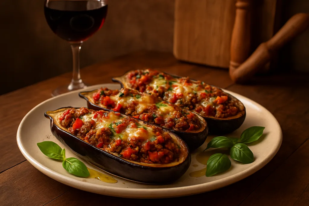 découvrez comment préparer des aubergines farcies selon une recette italienne authentique. savourez des saveurs traditionnelles qui raviront vos papilles. idéal pour un repas convivial en famille ou entre amis.