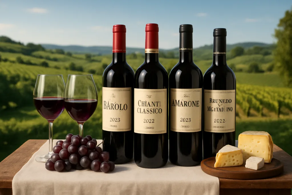 plongez dans l'univers des vins rouges italiens avec notre sélection 2025. découvrez les crus les plus savoureux à déguster, des régions emblématiques de l'italie, et laissez-vous séduire par des arômes riches et complexes qui enchanteront vos papilles.