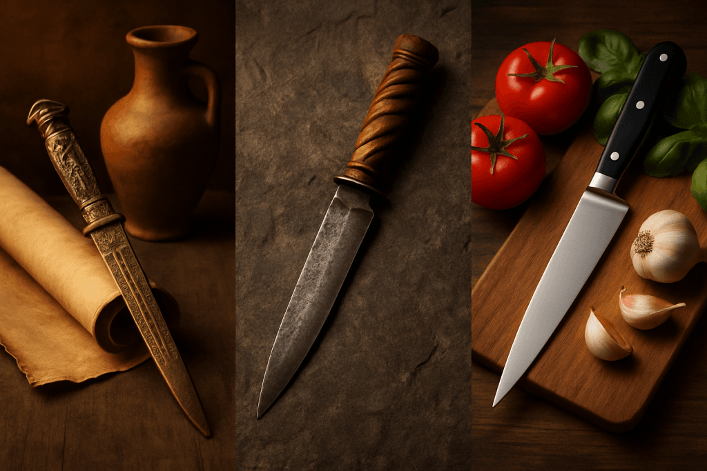 explorez l'évolution captivante du couteau italien, un symbole d'artisanat et de tradition, à travers les âges. plongez dans son héritage, ses styles variés et son influence sur la culture culinaire italienne.