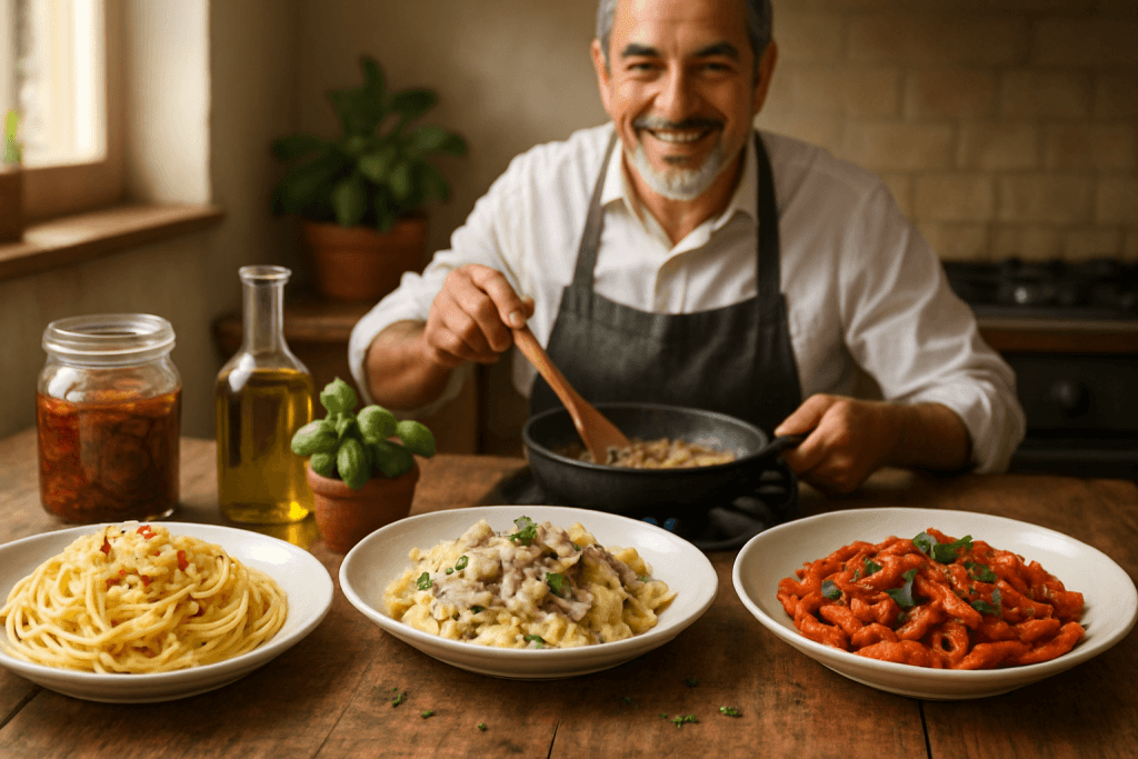 découvrez les meilleures recettes de pâtes italiennes à essayer en 2025 ! préparez des plats savoureux et authentiques, des classiques aux créations innovantes, pour régaler vos proches. éveillez vos papilles avec des ingrédients frais et des astuces de chefs pour sublimer vos repas.
