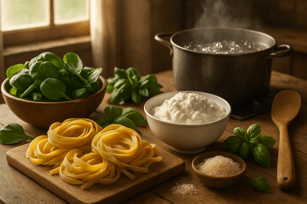 découvrez comment préparer de délicieuses pâtes aux épinards et ricotta, un plat savoureux et sain. parfait pour un dîner rapide et nutritif, cette recette simple ravira vos papilles tout en apportant des bienfaits pour la santé.